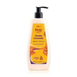 Plum BodyLovin’ Vanilla Caramello Body Lotion | Cocoa Butter & Vitamin B5 for Deep Moisturization | Non-Greasy | Soft & Glowing Skin | for Dry to Very Dry Skin | Warm & Cozy Vanilla Fragrance – 200ml | Exclusively Available on Amazon