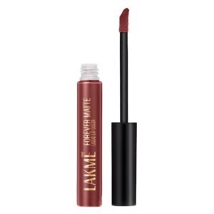 LAKMÉ Forever Matte Liquid Lip Colour, Long-Lasting Liquid Lipstick, Lightweight & Transferproof, Smudgeproof – Nude Dream, 5.6ml