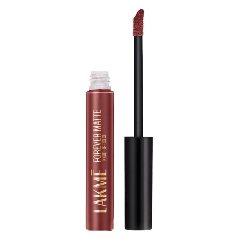 LAKMÉ Forever Matte Liquid Lip Colour, Long-Lasting Liquid Lipstick, Lightweight & Transferproof, Smudgeproof – Nude Dream, 5.6ml