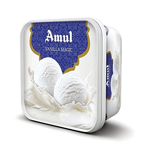 Amul Ice Cream, Vanilla Magic, 1 Litre
