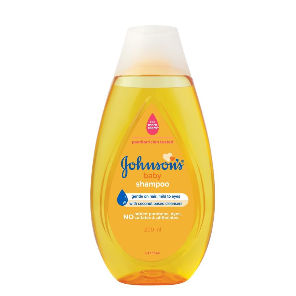 Johnson’s Baby No More Tears Shampoo | Paraben & Sulphate Free, pH Balanced | 200ml