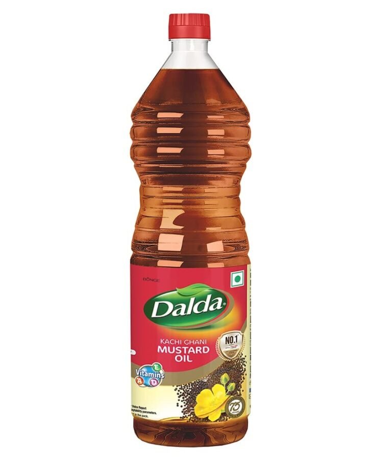 Dalda Kachi Ghani Mustard Oil -1 L (Pet Bottle)