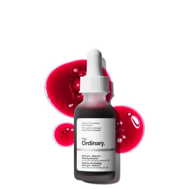 The Ordinary AHA 30% + BHA 2% Peeling Solution, Advanced Exfoliating Peel for Brighter Skin, 30ml