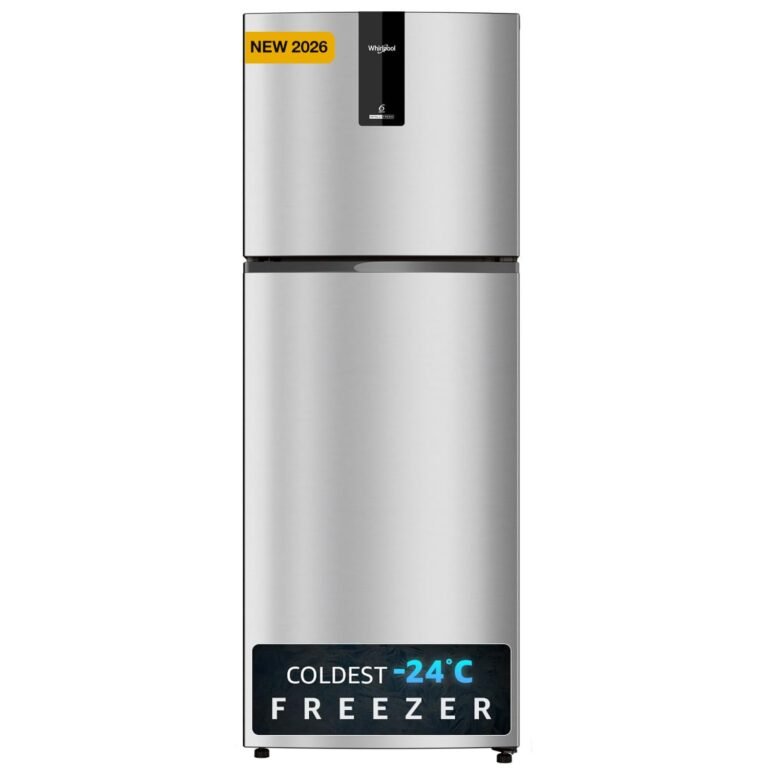 Whirlpool 308 L 3 Star Frost Free Inverter Double Door Refrigerator (IF INV ELT DF355 LUNAR STEEL (3S)-Y, 2026 Model)