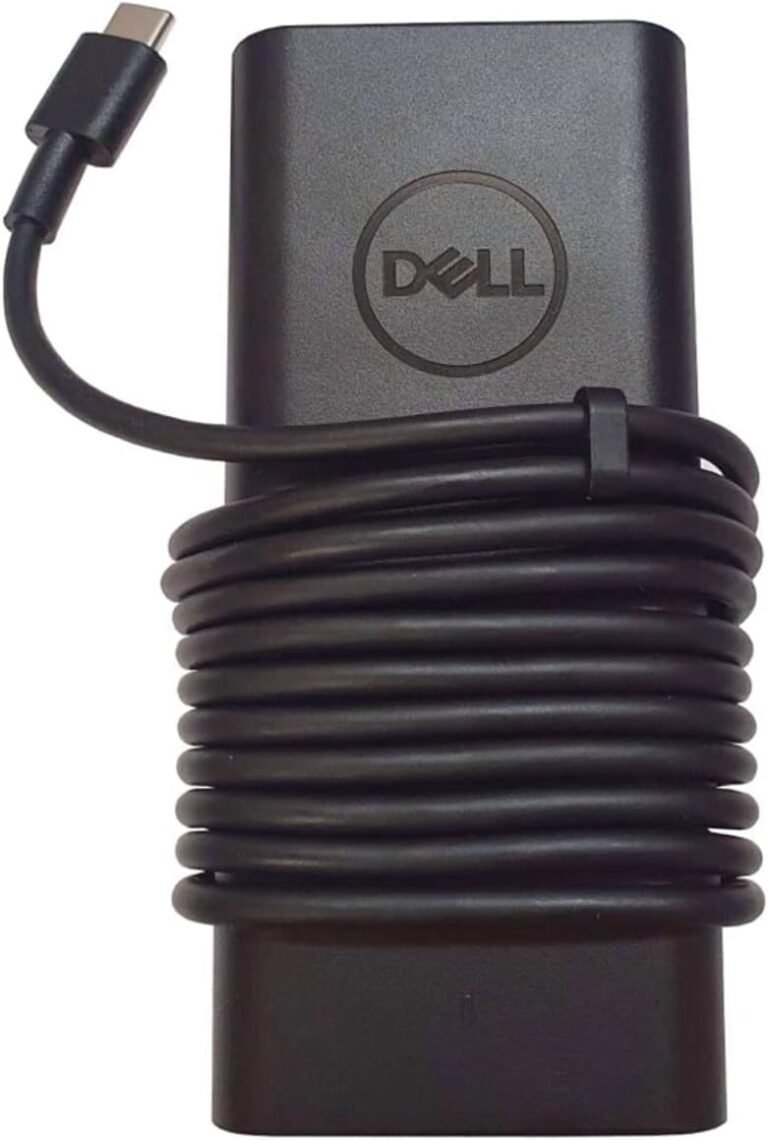 Dell Original 65W USB Type-C Adapter for Laptop, Latitude 5289 5290 7389 7390 7400 – Black …