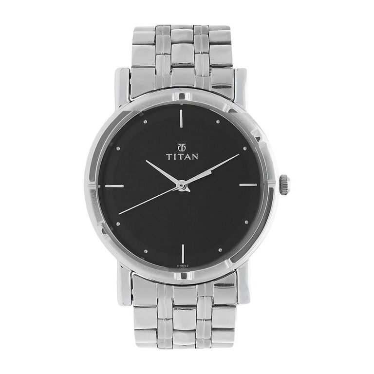 Titan Karishma Analog Black Dial Men’s Watch -NM1639SM02 / NL1639SM02