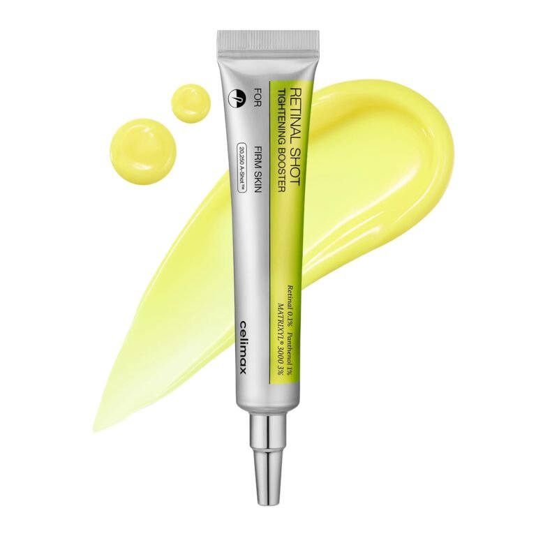 celimax Vita-A Retinal Shot Tightening Booster Korean Face Serum – 15ml | 0.1% Retinal + 3% MATRIXYL 3000 + Niacinamide | Anti-Aging Firmer Skin K-Beauty | Wrinkle, Fine Line & Pore Minimizer