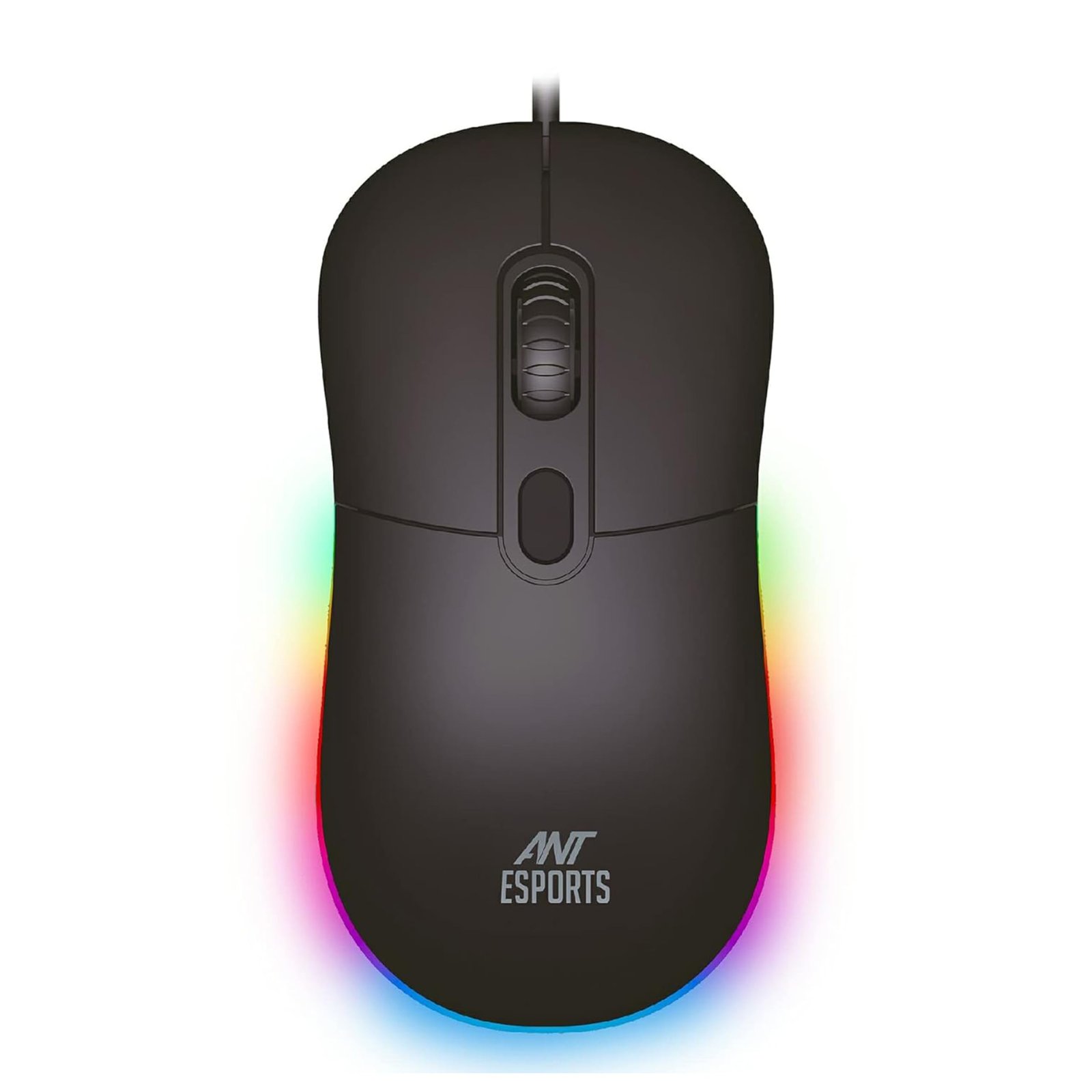 Ant Esports GM40 Wired Optical Gaming Mouse with RGB LED, Lightweight and Ergonomic Design, DPI Upto 2400, Compatible with Windows and Mac