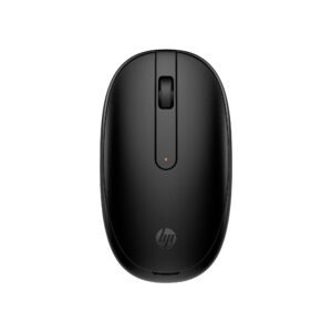 HP 240 Bluetooth Wireless Mouse with 3 Buttons/1600 DPI Red Optical Tracking/Sleek and Ambidextrous/Compatible to Windows 10, macOS, Chrome OS, 3 Years Warranty (Black)