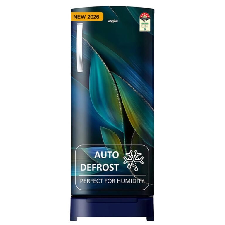 Whirlpool 236 L 5 Star Frost Free Inverter Direct-Cool Single Door Refrigerator (Auto Defrost, 260 IMPRO PLUS ROY 5S INV BLUE BREEZE-Y, Blue)