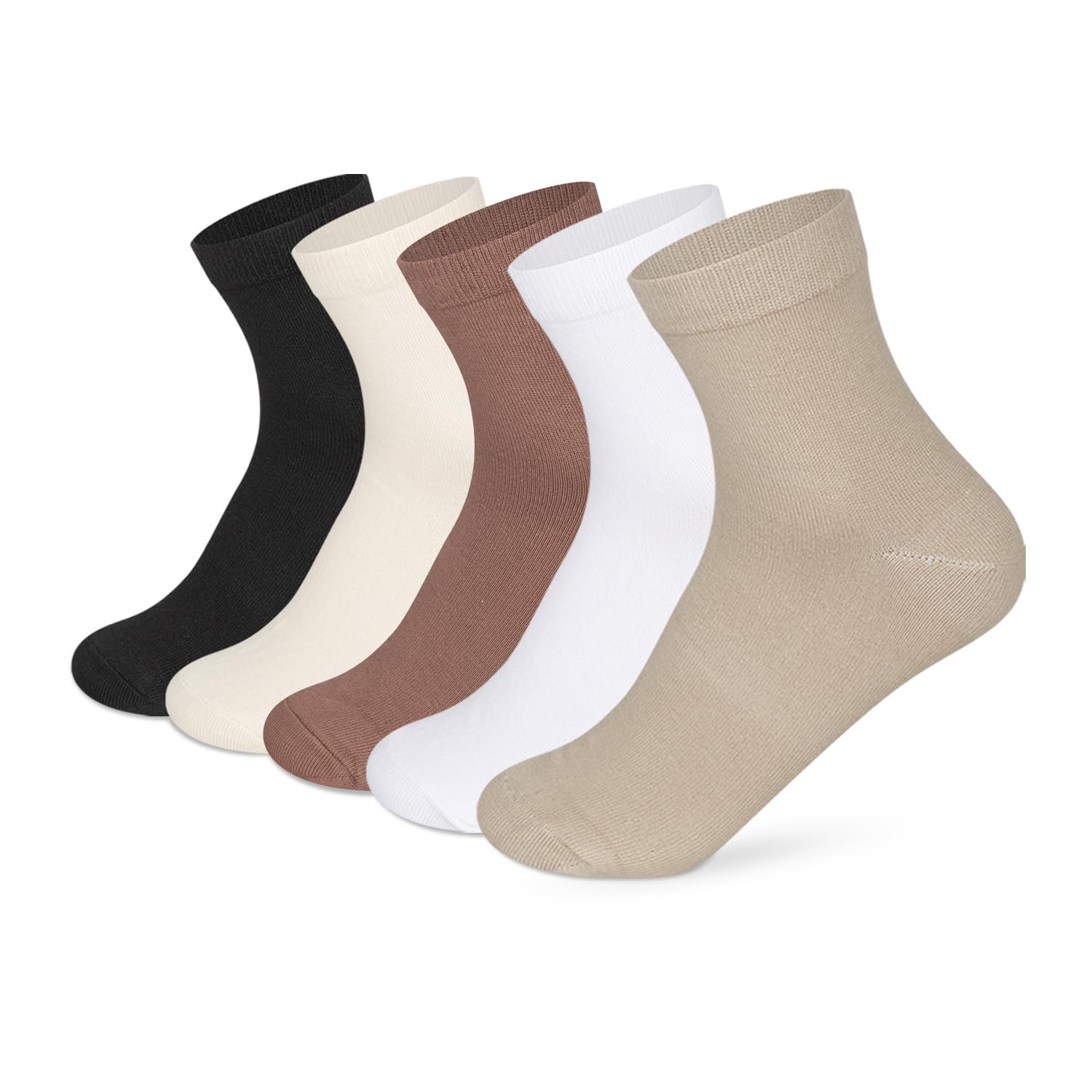 Supersox Ankle Length Casual Socks for Woman | Premium Cotton | Anti-Odour & Anti-Bacterial | Breathable Casual Socks for Daily Wear, Gym & Office | Free Size