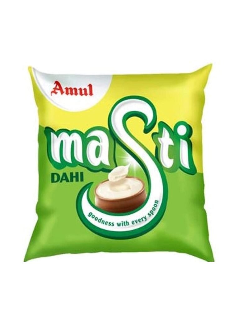 Amul Masti Dahi Plain 380 Gm Pouch