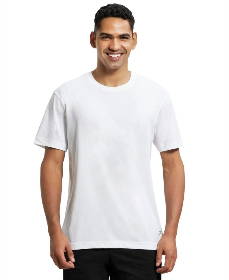 Jockey 2714 Men Super Combed Cotton Rich Round Neck Half Sleeve T-Shirt