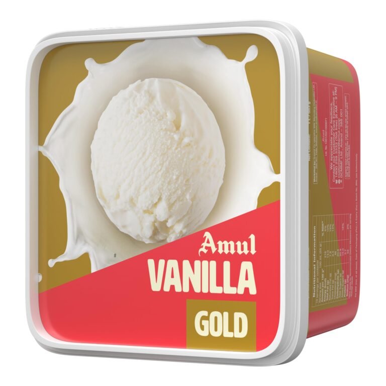 Amul Ice Cream Tub Gold Vanilla, 1 L
