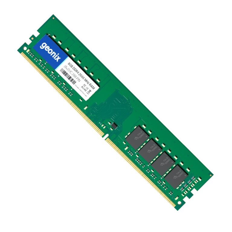 Geonix Desktop RAM, 8 GB DDR4, Frequency-2666 Mhz, (8×2) IC, 288 Pin, 5 Years Warranty