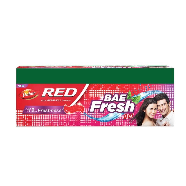 Dabur Red Bae Fresh Gel – 300gm (150gm*2) | Fights Bad Breath, Cavity Germs and Plaque | 12hr Freshness | Activ Germ-Kill formula
