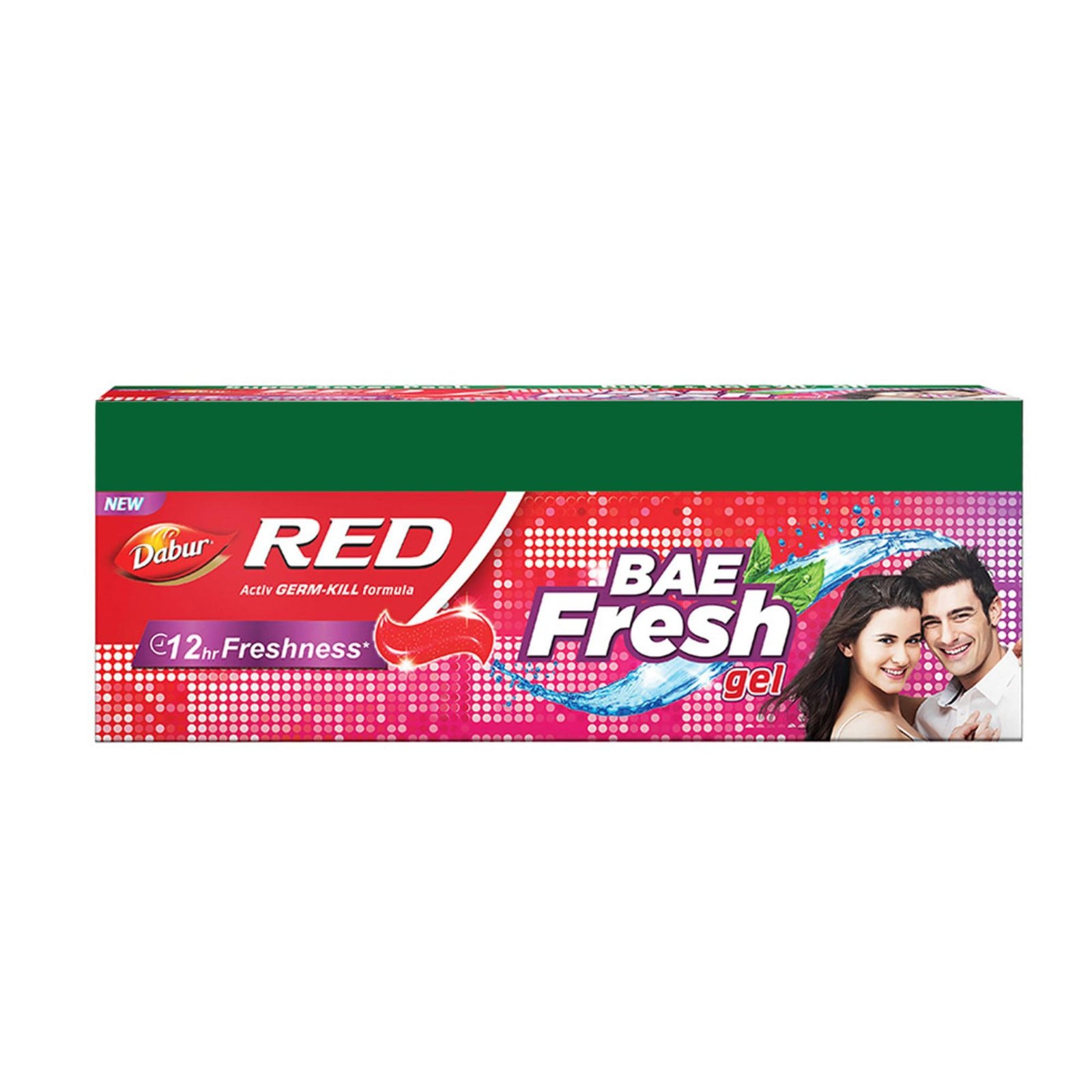 Dabur Red Bae Fresh Gel – 300gm (150gm*2) | Fights Bad Breath, Cavity Germs and Plaque | 12hr Freshness | Activ Germ-Kill formula