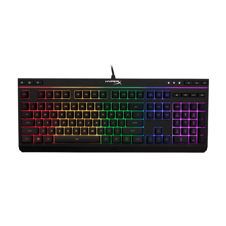 HyperX Alloy Core Smartchoice RGB USB Membrane Gaming Keyboard – Black (HX-KB5ME2-US)