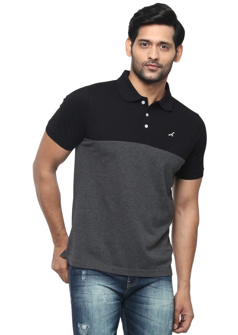 AMERICAN CREW Men’s Polycotton Regular Fit Polos