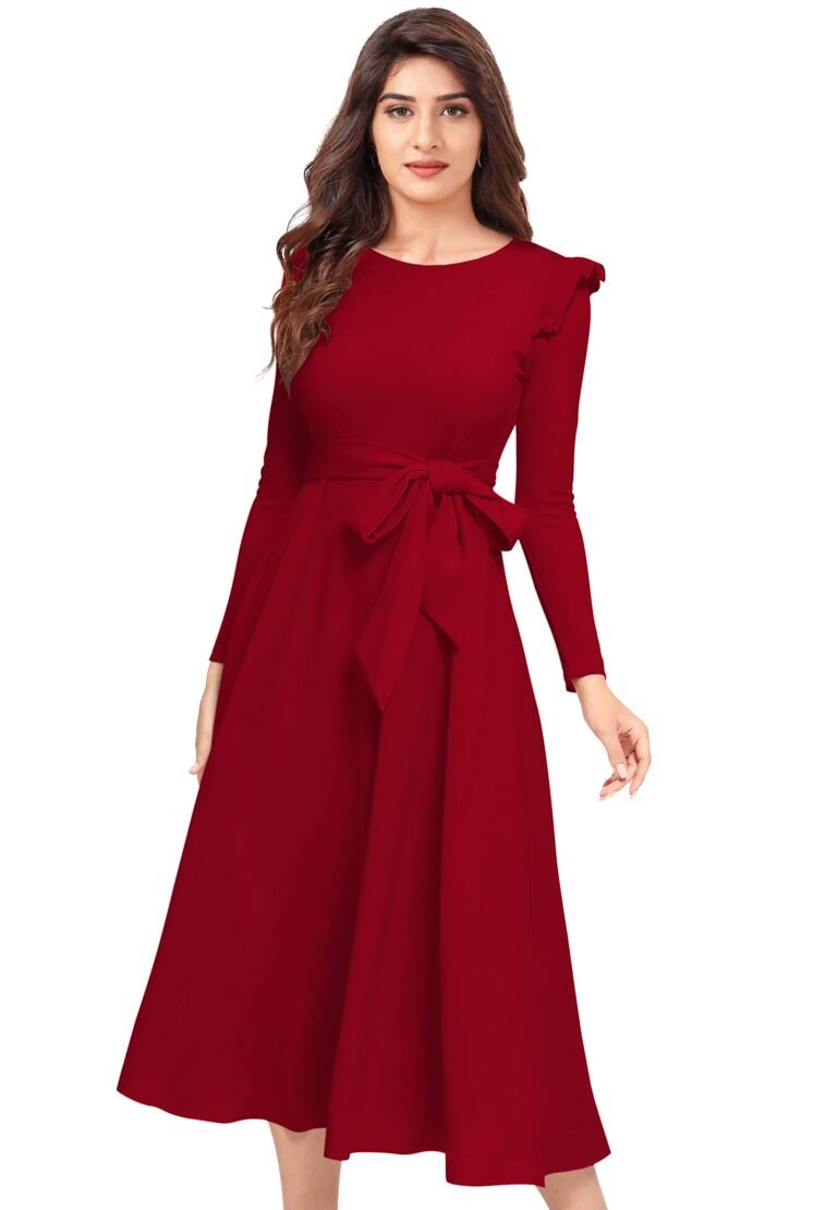 ILLI LONDON Women’s A-LINE Maxi Dress