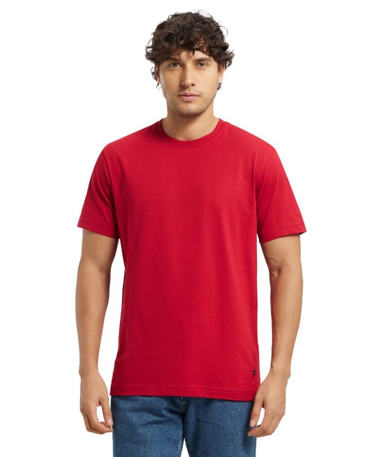 Jockey 2714 Men Super Combed Cotton Rich Round Neck Half Sleeve T-Shirt