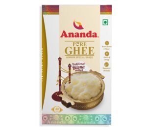 Ananda Pure Ghee Pack, 900ml (Packaging may vary )