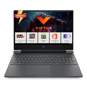 HP Victus, AMD Ryzen 7 7445HS, 4GB RTX 2050, 16GB DDR5(Upgradable) 512GB SSD, FHD, 144Hz, 300 nits, IPS, 15.6”/39.6cm, Win11, M365* Office24, Mica Silver, 2.29kg, fb3123AX, Backlit, Gaming Laptop
