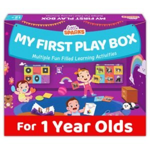 Smartivity 5in1 Montessori Play Box for 1+ Years Boys & Girls | 5 Educational Activities | Birthday Gift for 1+ Year Old Kids I Brain Boosting Toy, Builds – Motor, Shapes, Matching Skills