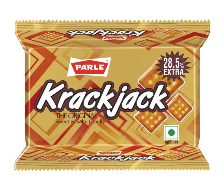 Parle Krack Jack Biscuit, 69.3g/44.1g/56.7/ 75.6Gm(Weight May Vary)