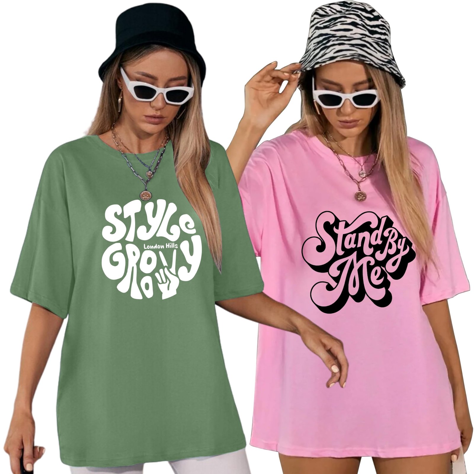 London Hills Women’s Cotton Regular Fit T-Shirt