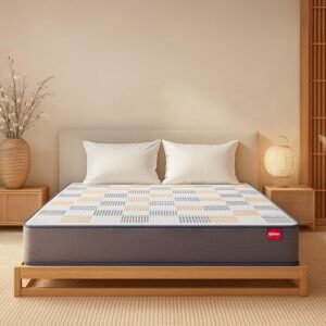 Kurlon Dual 8 Inch Mattress | Single Size Bed Mattress | Hypoallergenic & Comfortable | Relieving Pressure | Dual Comfort | Non Static | Reversible | Soft & Firm | 78x42x8 | 10 Years Warranty