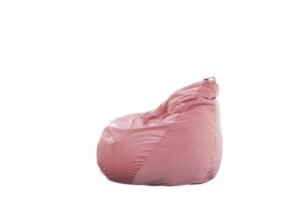 Bean Bag Cover Without Beans (XL) | Tear Drop Shaped Lounge Chair Cover for Home, Office, Bedroom & Hall (Pink) Vacuum Storage Bags with Electric Air Pump