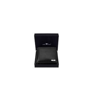 URBAN FOREST Oliver Aniline Black Leather Wallet for Men