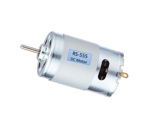 12V DC RS-555 Motor Multipurpose Brushed Motor for DIY applications PCB Drill