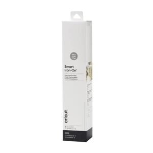 Cricut Smart Iron On, White – 9ft Roll (13’x108′) Heat Transfer Vinyl for Maker & Explore Machines- Matless Cutting for Long cuts up to 12ft