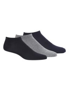 Jockey 7097 Men Compact Cotton Elastane Stretch Low Show Socks With StayFresh Treatment_(Pack of 3)