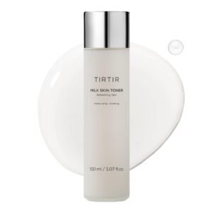 TIRTIR Milk Skin Rice Toner | Deep Moisturizing, Hydrating Toner for face | Niacinamide, Ceramide, Rice Bran Extract | Nature-Oriented Ingredients for Korean Skin Care | Vegan, (150 ml)