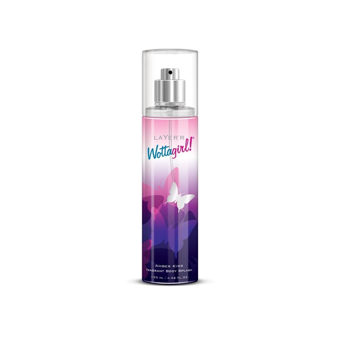 Layer’r Wottagirl Amber Kiss Body Mist for Women 135ml