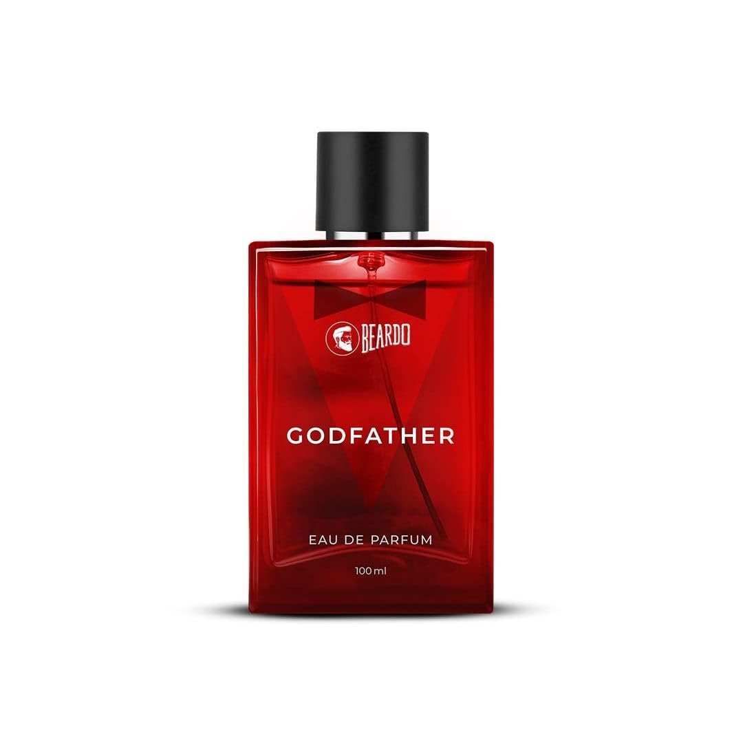 BEARDO Godfather Perfume For Man, 100ml | Aromatic, Spicy Perfume For Men | EAU DE PARFUM | Perfume For Men| Long Lasting Fragrance | Date Night Perfume | Premium Fragrance | Gift for Men | Husband | Boyfriend
