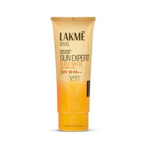 Lakmē Sun Expert SPF 30 PA++ Ultra Matte Lotion Sunscreen with Niacinamide | Helps reduce pigmentation | Non-sticky | For All Skin Types, For UVA/B Protection,No White Cast 100ml