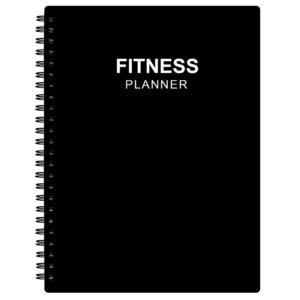 Nokingo Fitness Planner for Women Men – A5 Workout Log BookExercise Workout Log to Track Weight Loss, GYM, Bodybuilding Progress – Daily Health Wellness Workout Journals, 5.8X8.25 In Workout Book.