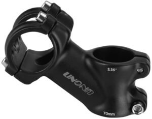 FOMTOR Bike Stem 31.8mm 35 Degree 70mm Bicycle Handlebar Stem Riser Suitable for BMX MTB Road Bike Mountain Bike (31.8 x 70mm)