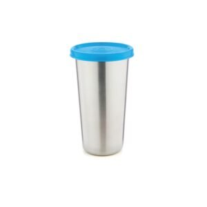 SignoraWare Stainless Steel Mini Tumbler | Airtight & Leakproof | Easy to Carry | Useful for Gym & Yoga Sessions | Great for Office, Picnics & Travel | Good for Chilled Beverages (300ml | Blue)
