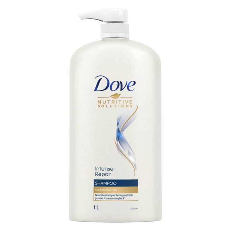 Dove Intense Repair Shampoo 1 L|| Repairs Dry and Damaged|| Strengthening Shampoo for Smooth & Strong Hair – Mild for Men & Women