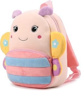 blue tree Cute Kids Backpack Toddler Bag Plush Animal Cartoon Mini Travel Bag for Baby Girl Boy 1-6 Years, Ideal for Gifting for Kids
