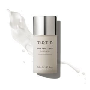 TIRTIR Milk Skin Toner 50 ml | Deep Moisturizing, Instant Glow, 2% Niacinamide, Rice Bran Extract, Ceramide, Panthenol, Cruelty-Free, Fungal Acne Friendly, Vegan, 1.69 fl.oz.