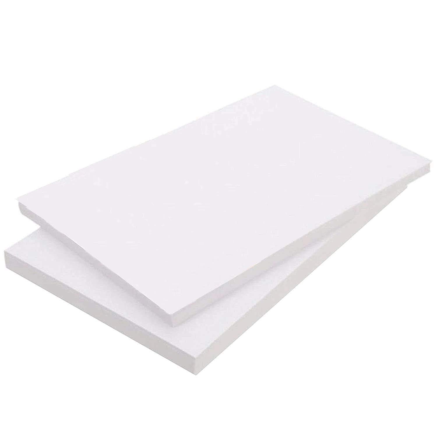 Eclet A4 Size, 300 GSM Smooth Finish Ivory Drawing Paper Sheets, White, 16.5 Inch x 11.75 Inch, Combo Pack of 20 Sheets