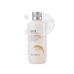 The Face Shop Rice & Ceramide Moisturizing Face Toner Enriched With Rice Extracts To Brighten The Skin | Suits All Skin Types | Hydrating Milky Face Toner For Glowing Skin, Made In Korea,150ml