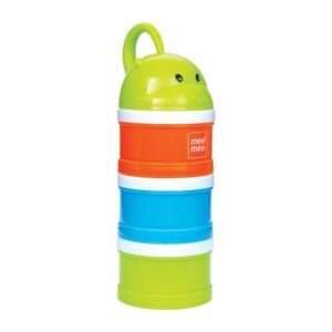 Mee Mee Multi Storage Milk Powder & Food Container | BPA-Free | Microwavable Baby Food Box | Travel Friendly | 3-Layer Container with Individual Compartments | Multifunctional (Multicolor)