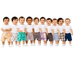 Kids Cotton Shorts Combo Pack | Soft & Breathable Printed Shorts for Boys | Elastic Waist Casual Multicolor and Colors